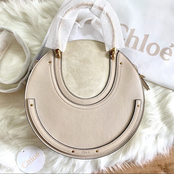 Chloé Pixie Large Suede & Leather Shoulder Bag NWT - Picture 13 of 16